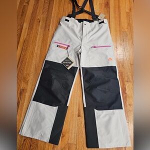 Nike ACG GTX Chena Vortex Storm-FIT ADV Bibs Light Orewood FV8889-104 Size Small